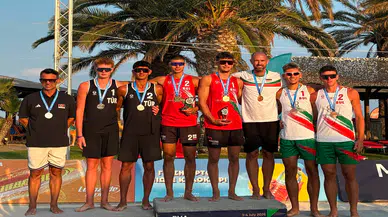 U18 Erkek Plaj Voleybolu Milli Takımından Balkan Şampiyonası'nda İkincilik