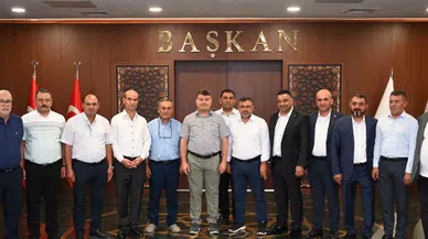 STK Temsilcilerinden Yeni Belediye Binasına Ziyaret