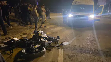 Otomobil ile Motosiklet Çarpıştı: 1 Ölü, 1 Yaralı