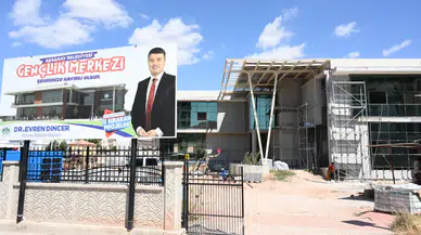 Gençlik merkezi hizmete hazırlanıyor
