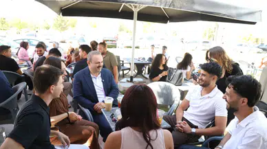 Rektör Arıbaş öğrencilerin görüşlerini dinledi