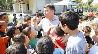 Macera park yazın ilgi odağı oldu
