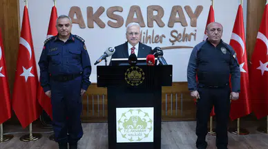 Aksaray’da suç oranları düşüşe geçti