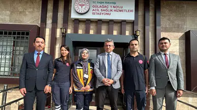 İl Sağlık Müdüründen Gülağaç ilçesine ziyaret