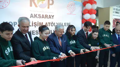 Somuncu Baba Anadolu Lisesi’nde yaptırılan altı adet Gelişim Atölyesi açıldı