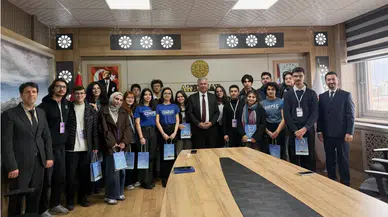 Boğaziçi Üniversitesi Öğrencilerinden İl Millî Eğitim Müdürlüğüne  Ziyaret