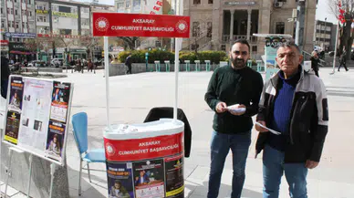 Aksaray’da Dolandırıcılığa Karşı Bilgilendirme Standı Kuruldu
