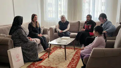 Aksaray Aile ve Sosyal Hizmetler İl Müdürü şehit ailelerini ziyaret etti