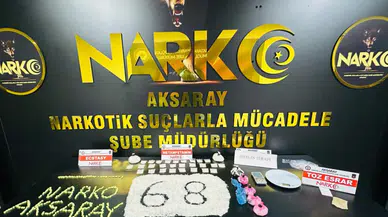 Aksaray'da zehir tacirlerine operasyon, 13 tutuklama