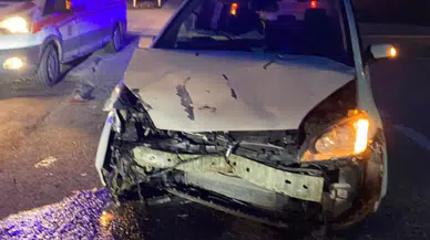 Aksaray’da iki otomobil çarpıştı: 4 yaralı