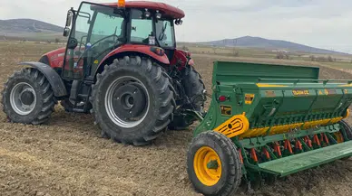 Nohut ekimi başladı