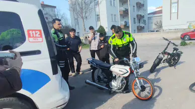 "Dur" ihtarına uymayan motosikletliye 329 bin 500 lira ceza