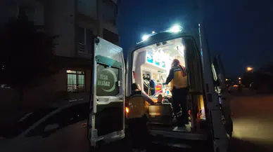 Aksaray’da motosiklet devrildi: 1 yaralı