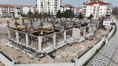 Çocuklar İçin 3 Bin 935 Metrekarelik Yeni Eğitim Tesisi Cumhuriyet Bulvarında Yükseliyor