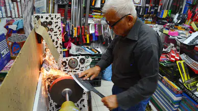 Bıçakçılarda Kurban bayramı telaşı başladı