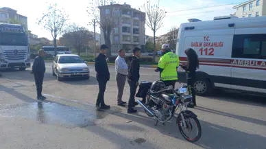 Aksaray’da Otomobil ile Motosiklet Çarpıştı: 1 Yaralı