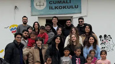 Üniversitelilerden Cumali Köyü İlkokulu’na Anlamlı Ziyaret