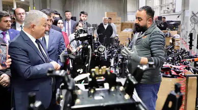 Vali Murat Duru Osb’de Yatırım Ve Üretimi Yerinde İnceledi