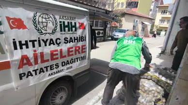 İHH’dan İhtiyaç Sahiplerine 27 Tonluk Patates Desteği