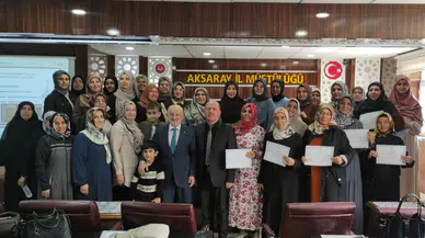 Aksaray'da Cenaze Yıkama ve Kefenleme (Gassallık) Kursu tamamlandı