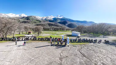 Türkiye’nin Dört Bir Yanından Gelen Motorcular Hasan Dağı’nda Buluştu