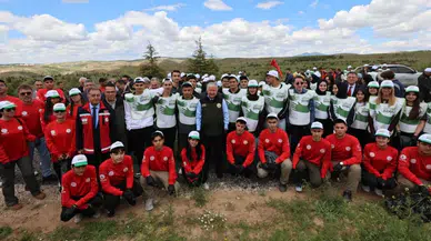 Aksaray ’Ormanı sev, yeşili koru’ mesajı ile sahaya çıkıldı