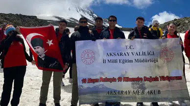 19 Mayıs ruhuyla zirveye yürüdüler
