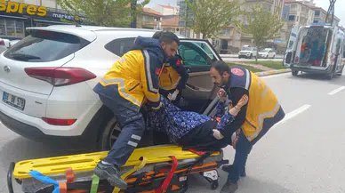 Hastane Yolunda Kaza: 1 Yaralı