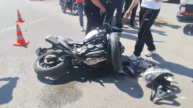 Aksaray'da kamyonet ile motosiklet çarpıştı:1 ölü