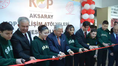 Somuncu Baba Anadolu Lisesi’nde yaptırılan altı adet Gelişim Atölyesi açıldı