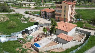 Terlemez Baba Türbesinde Restorasyon Çalışmaları Devam Ediyor