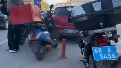Plakasız, kasksız ve ehliyetsiz sürücüye 35 bin 239 lira ceza