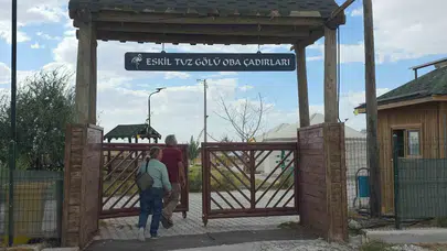 Tuz Gölü’ndeki tuz odaları sağlık turizmine katkı sunuyor