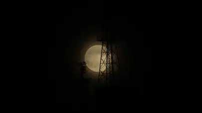 Aksaray Semalarında 'Süper Ay' Görüntülendi