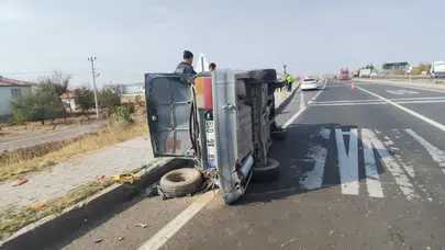 Otomobil Tır’a Çarptı: 3 Yaralı