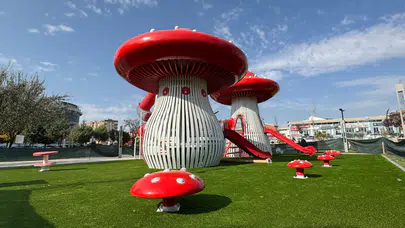 Güvenli Ve Modern Oyun Grupları  Selçuklu Parkı’nı Renklendirdi