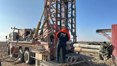 Sondaj kuyusu açan işçinin kopan kolu kuyuya düştü