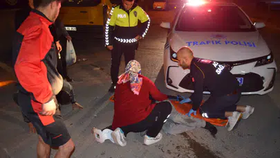 Aksaray’da otomobil ile motosiklet çarpıştı: 2 yaralı