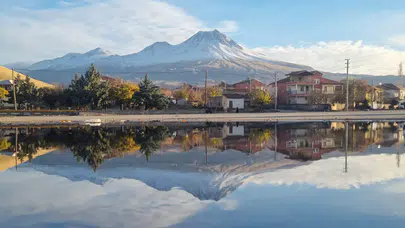 Aksaray’da kar ve yağmur yağışı çiftçileri sevindirdi