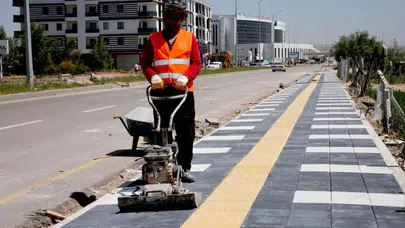 Kaldırım Yenileme ve Yeni   Kaldırım Yapımını Tamamladı