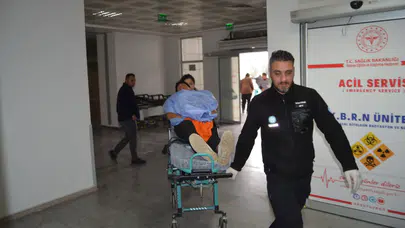 Bıçaklı kavgada 1 kişi yaralandı