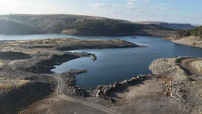 Aksaray’ın İçme Suyu Kaynağı Mamasın  Barajı’nda Doluluk Yüzde 15’e Kadar Geriledi