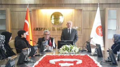 Aksaray Üniversitesinde müftülüğe ziyaret