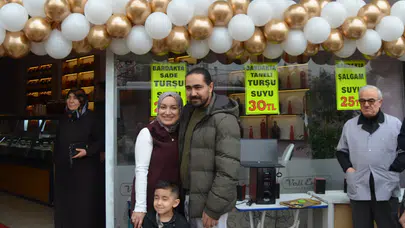 Aksaray’ın İlk Turşu Dükkânı Açıldı