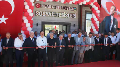 Ihlara Belediyesi Sosyal Tesisleri Görkemli Törenle Hizmete Açıldı