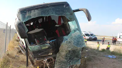 Otobüs Kazasında Yaralanan 1 Kişi Hayatını Kaybetti