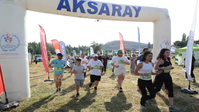 Hasandağı Ultra Trail, Aksaray'da renkli görüntülerle sona erdi
