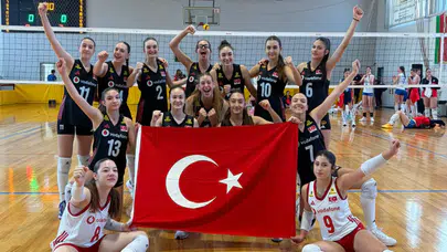 U16 Milliler Balkan Şampiyonası'nda 3'te 3 yaptı