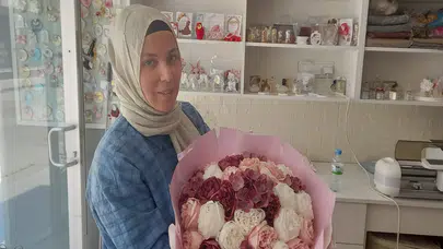 El emeği ürünleriyle, en güzel günlere iz bırakıyor