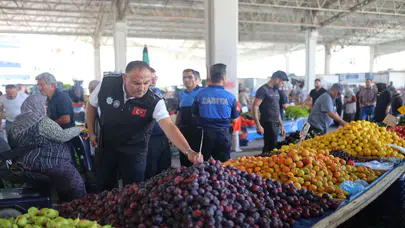 Semt Pazarlarında Zabıta Denetimleri Aralıksız Sürüyor